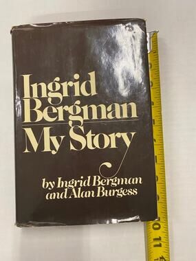 Ingrid Bergman My Story Delacorte Press Hardcover Pre Owned